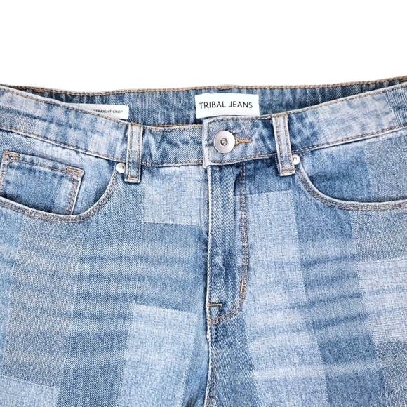 Tribal | Audrey Mid Rise Straight Crop | Size 8 - Picture 3 of 12